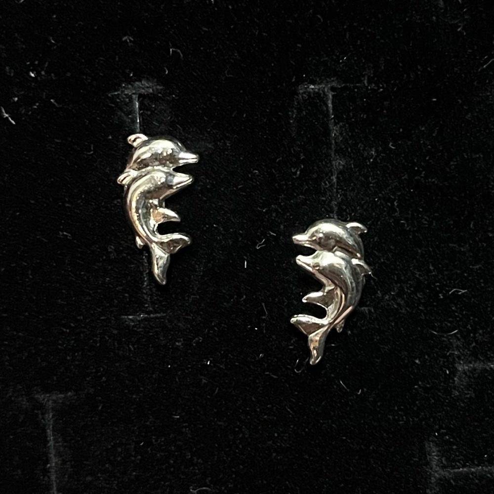 Dolphin earrings